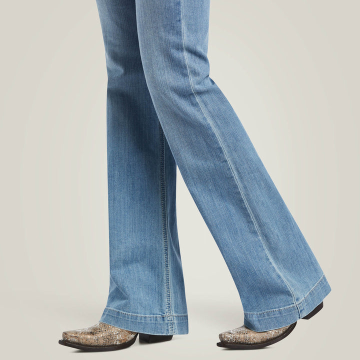 Ariat Women's Aisha Slim Wide Leg Trouser Jean