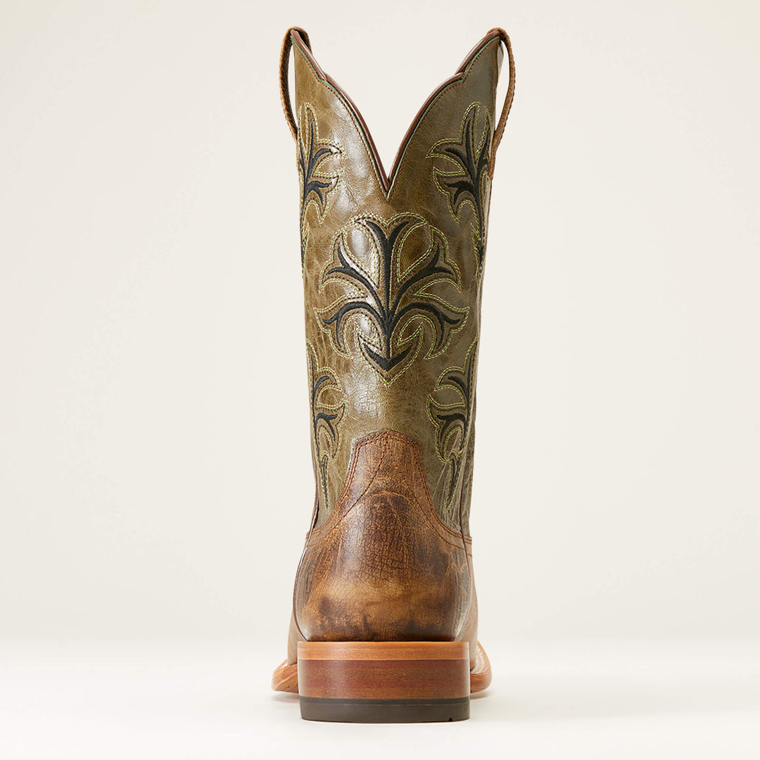 Ariat Men's Crinkled Brown Cowboss Western Boot