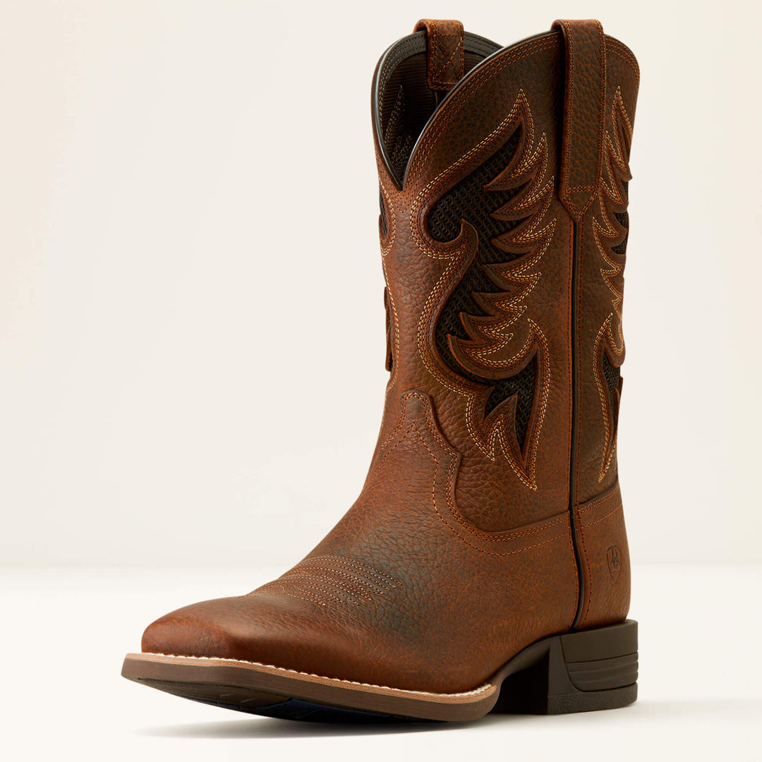 Ariat Men's Oiled Rowdy Cowpuncher VentTEK Cowboy Boot