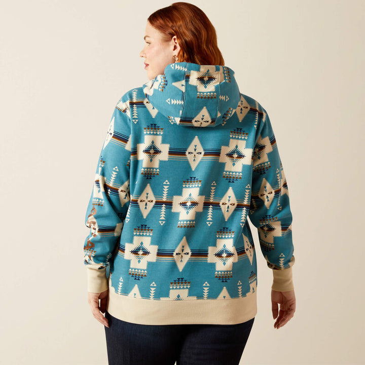 Ariat Women's Agave Southwest Print Logo 2.0 Hoodie