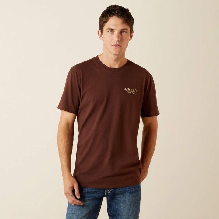 Ariat Men's Deep Mahogany Haters Club Tee