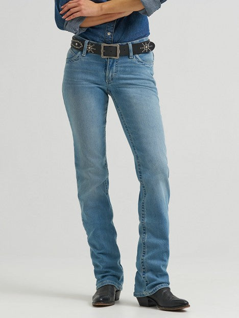 Wrangler Women's Light Wash Willow Ultimate Riding Jean