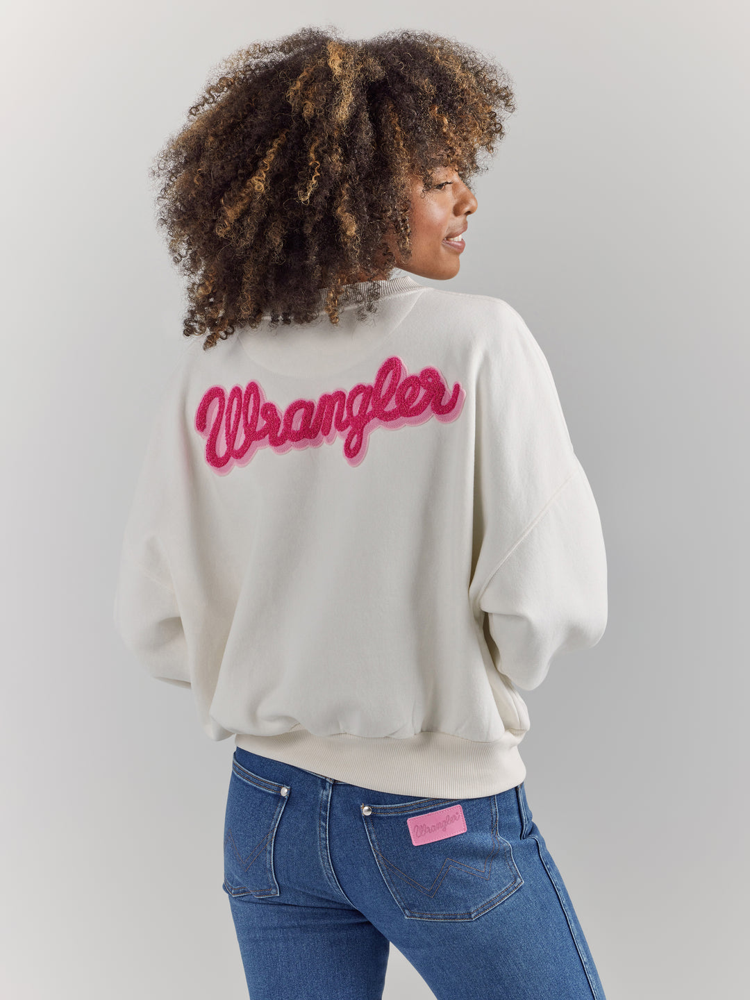 Wrangler Women's Barbie Relaxed Logo Sweatshirt