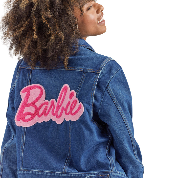 Wrangler Women's Barbie Zip Front Denim Jacket