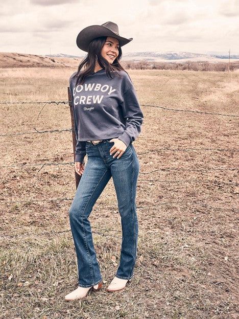 Wrangler Women's Isla High Rise Bailey Bootcut Jean