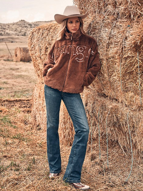 Wrangler Women's Bespoke Lacey High Rise Boot Cut Jean