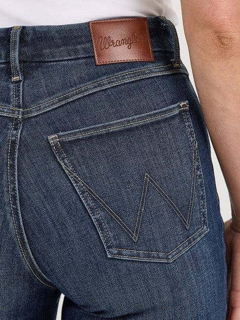 Wrangler Women's Bespoke Alexandria High Rise Trouser Jean