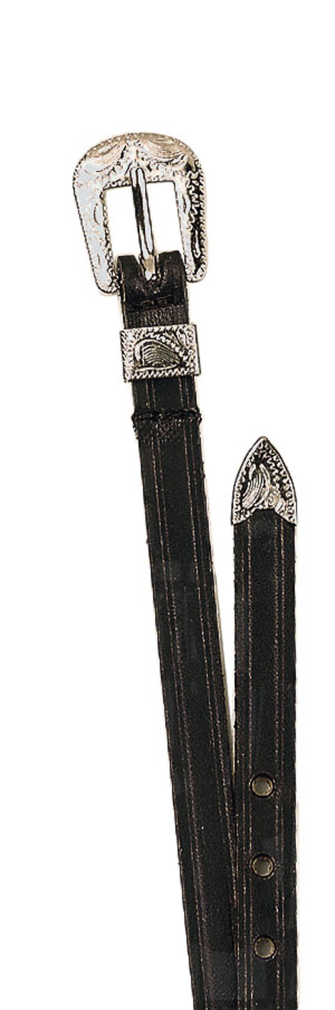 Tory Leather Silver Buckle English Spur Straps