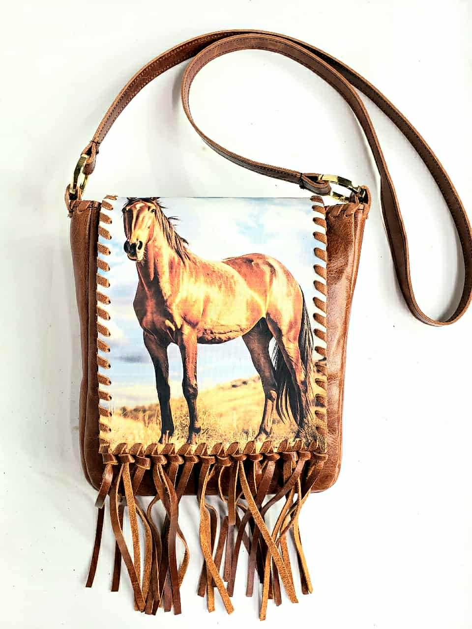 KurtMen Indigo the Wonder Horse Petite Traveler Crossbody