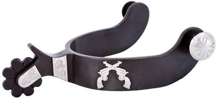 Santa Fe Pistol Motif Youth Spur