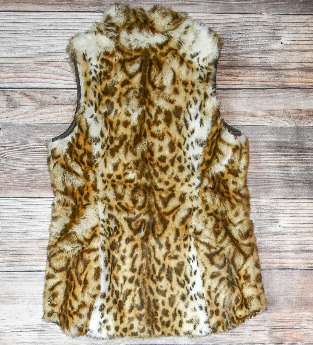 Tasha Polizzi Women's Golden Leopard Mallory Vest