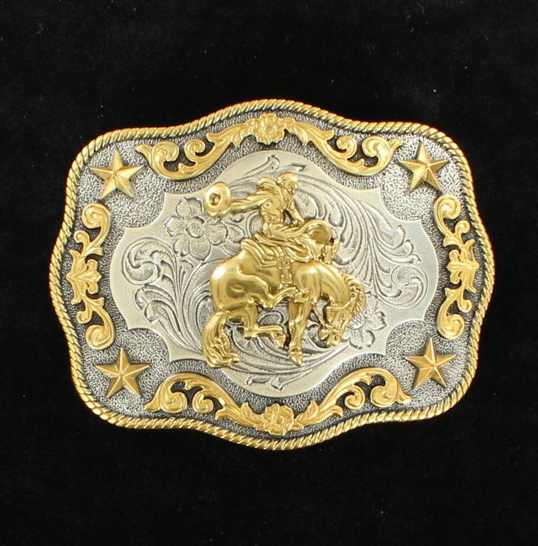 Nocona Bronc Rider Belt Buckle