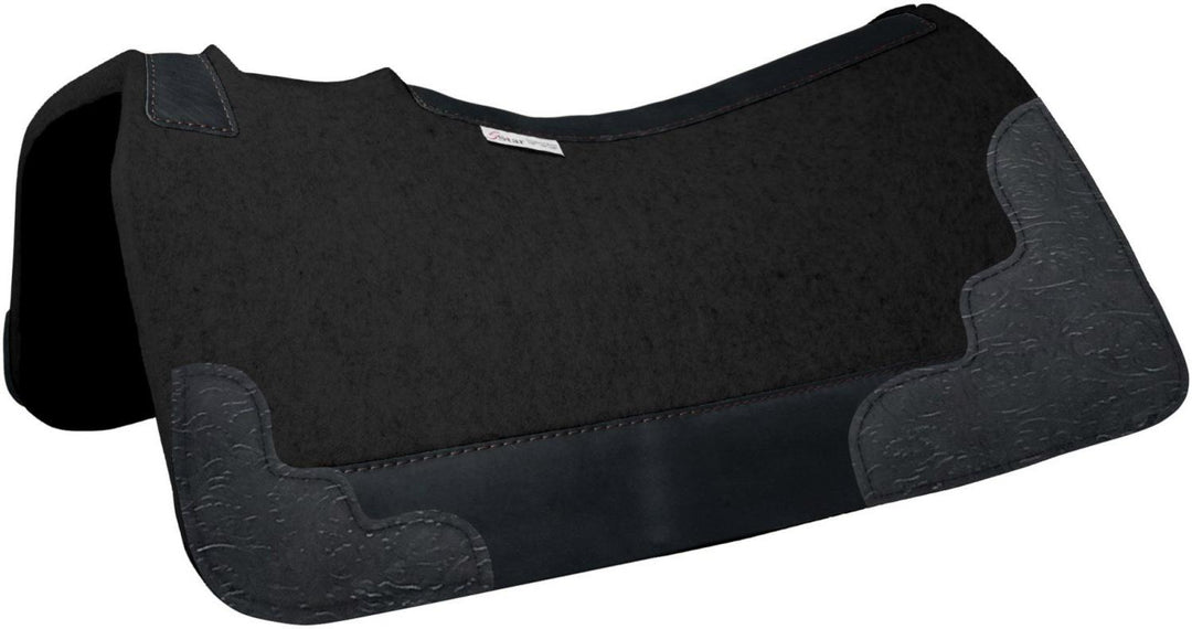 5 Star Black Cowboy Tool Western Contoured Black Pad-30" x 30"