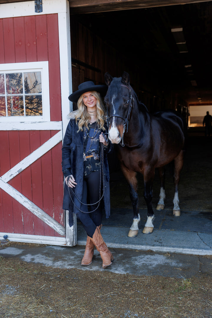 Tasha Polizzi Women's Black Chalet Coat