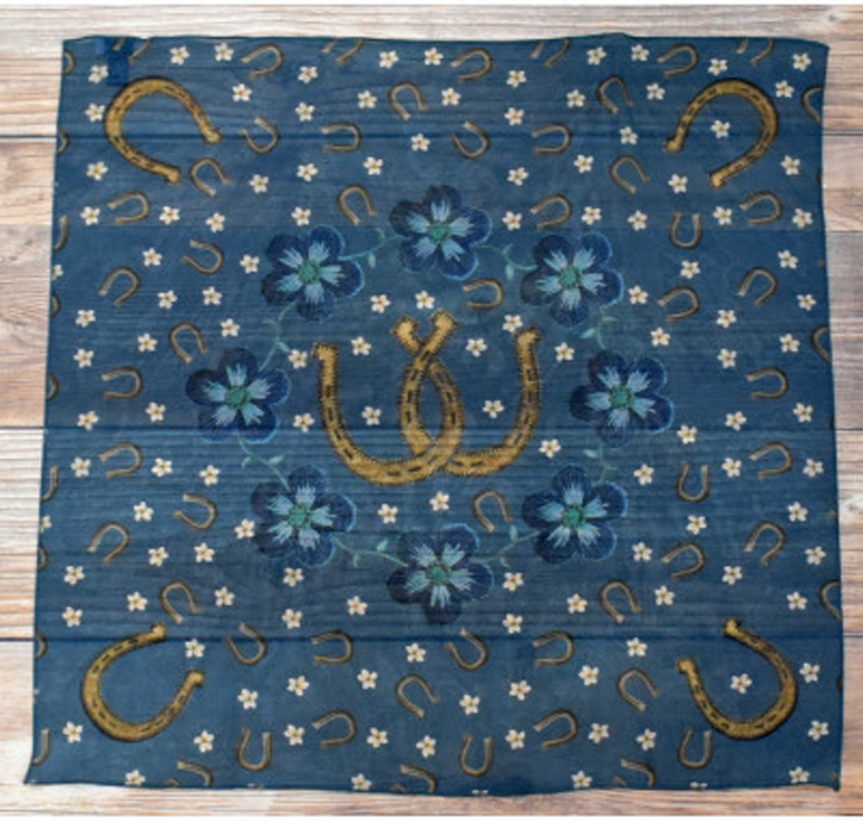 Tasha Polizzi Indigo Cady Scarf