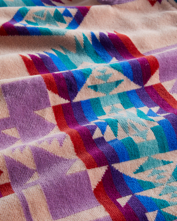 Pendleton Chief Joseph Pink Hooded Towel