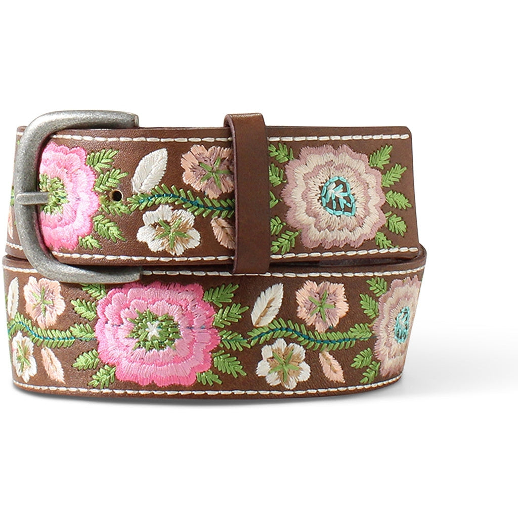 Ariat Women's Embroidered Floral Belt