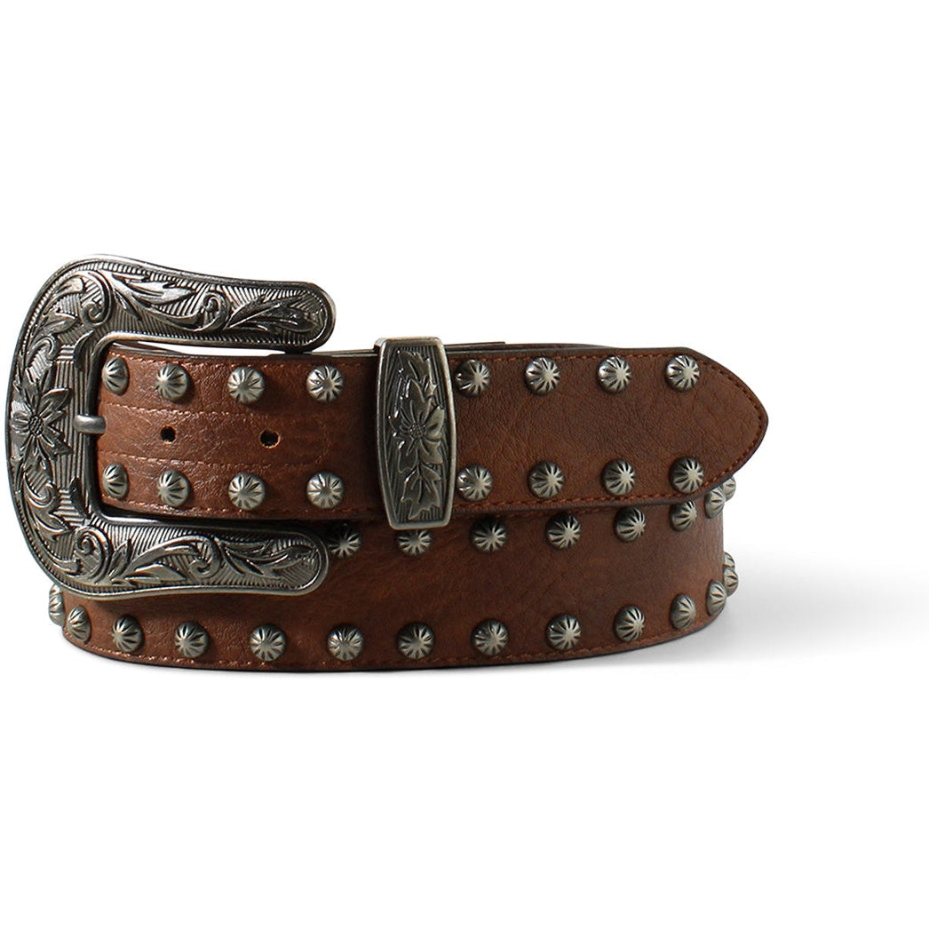 Ariat Women's Marbled Brown Leather Belt