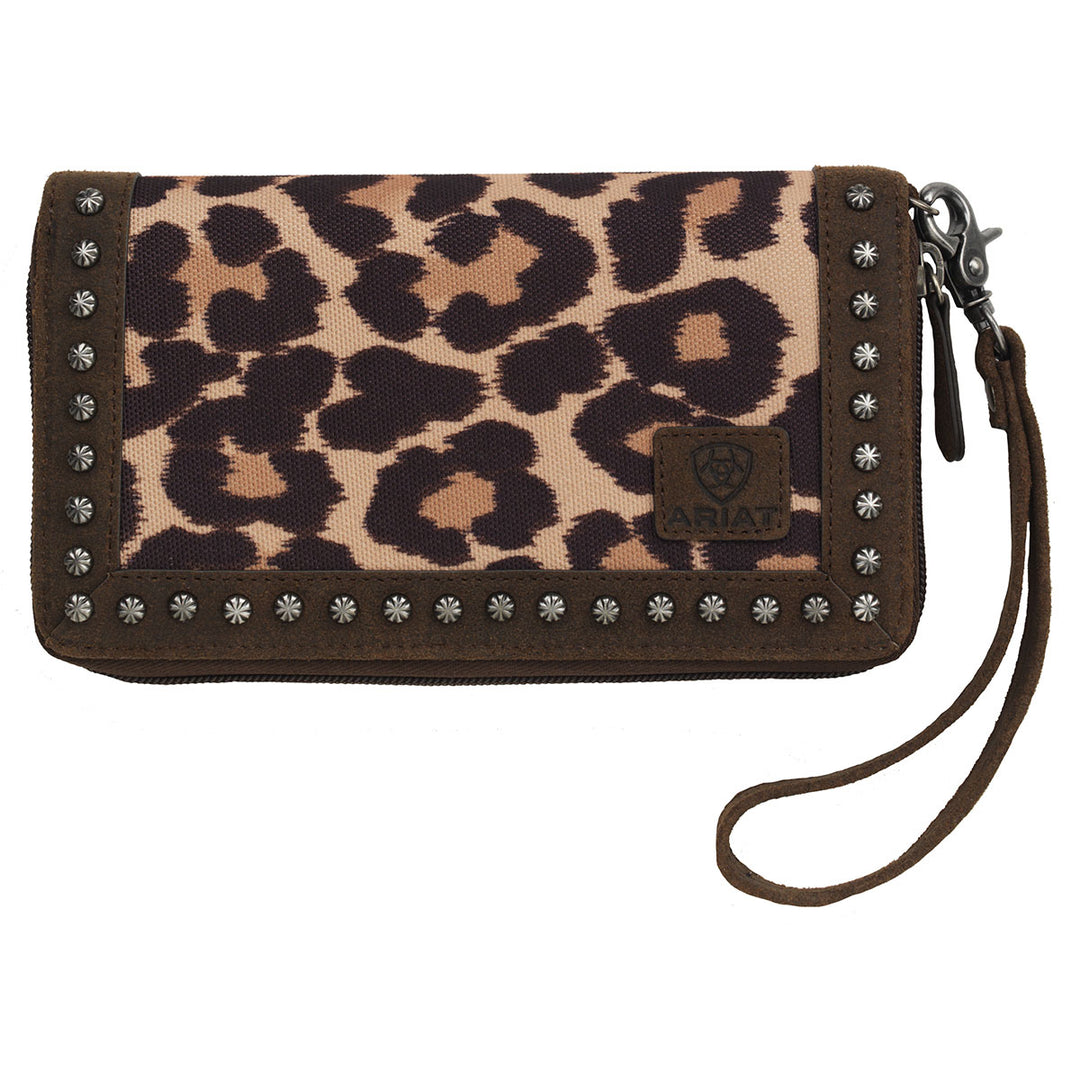 Ariat Women's Leopard Clutch