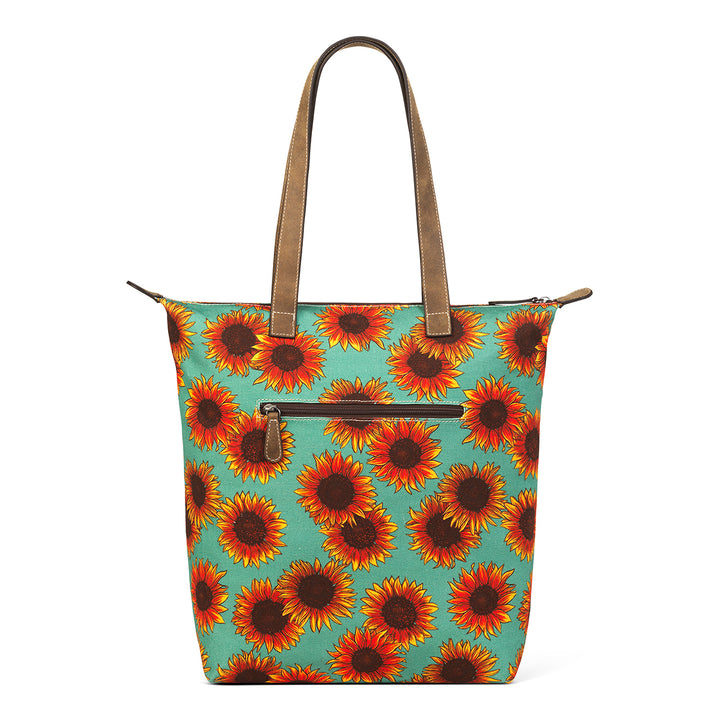 Ariat Sunflower Print Tote