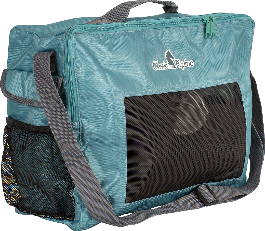 Classic Equine Boot Accessory Tote-Light Teal