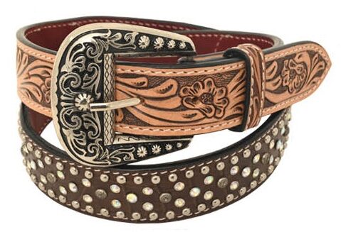Rafter T Ranch Women's Crystal Collection Belt