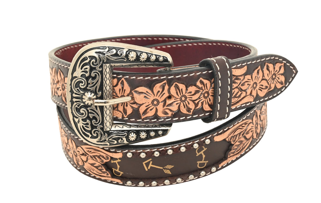 Rafter T Ranch Women's Signature Tan Arrows Belt