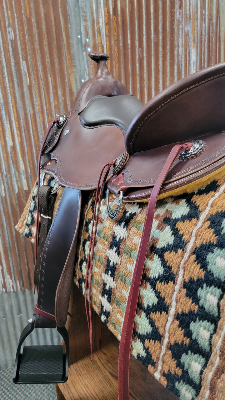 West 20 Custom Ultra Close Contact Saddle By RW Bowman