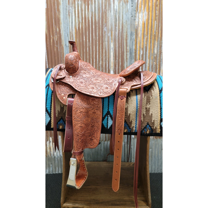 West 20 Custom Round Skirt Ranch Cutter by RW Bowman
