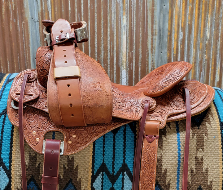West 20 Custom Round Skirt Ranch Cutter by RW Bowman