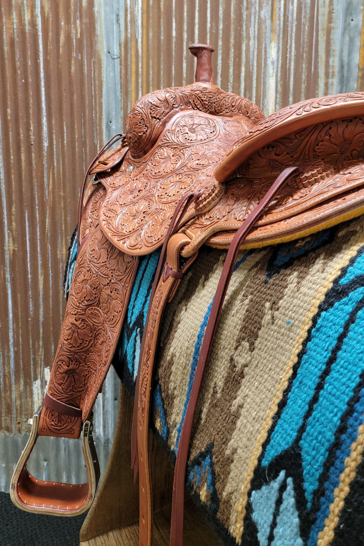 West 20 Custom Round Skirt Ranch Cutter by RW Bowman