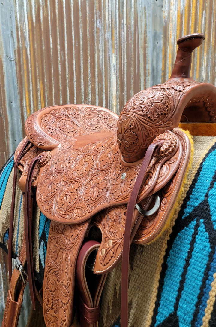 West 20 Custom Round Skirt Ranch Cutter by RW Bowman