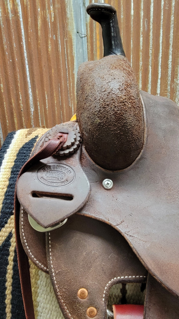 West 20 Custom Roughout Round Skirt Ranch Cutter by RW Bowman