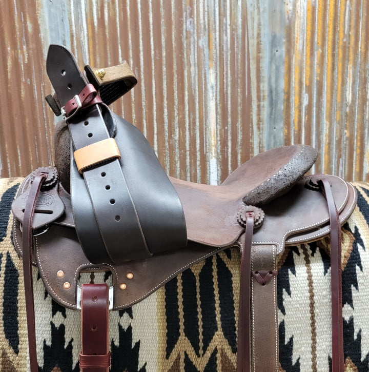 West 20 Custom Roughout Round Skirt Ranch Cutter by RW Bowman