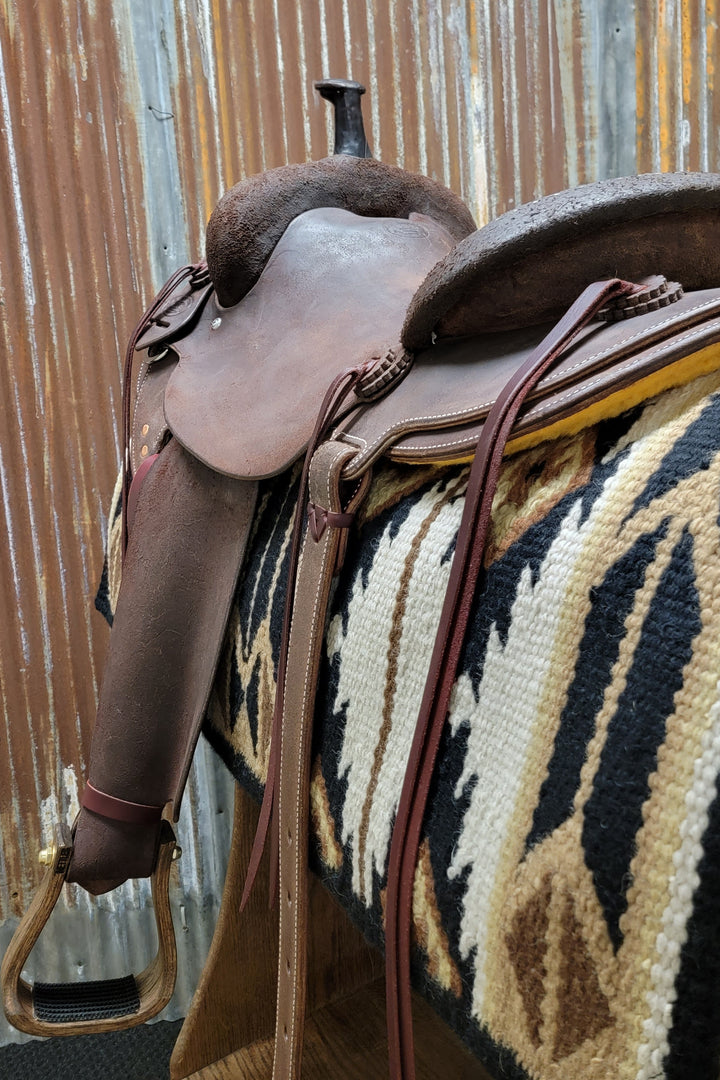 West 20 Custom Roughout Round Skirt Ranch Cutter by RW Bowman