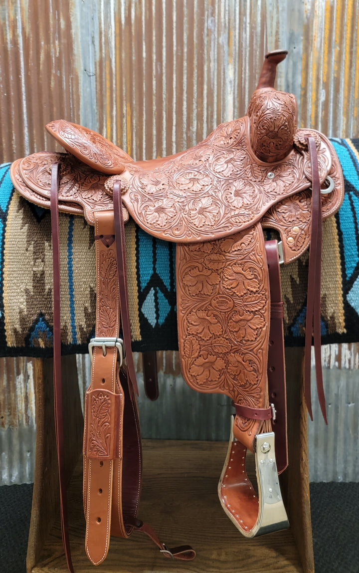 West 20 Custom Round Skirt Ranch Cutter by RW Bowman