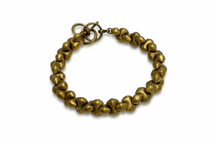 Rachel Nathan Brass Bones Spice Bracelet