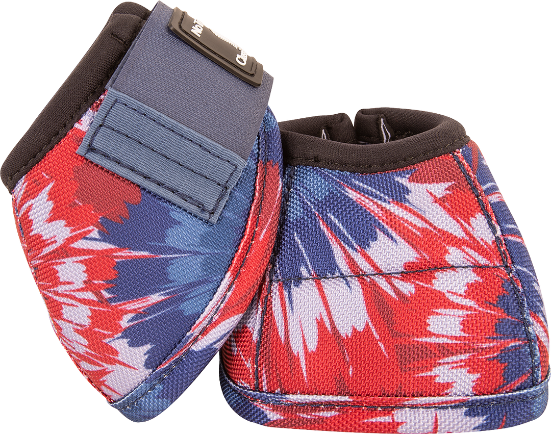 Classic Equine DyNo Turn Designer Line Bell Boots-Fireworks