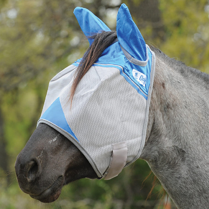 Cashel Crusader Fly Mask- Standard with Ears - West 20 Saddle Co.