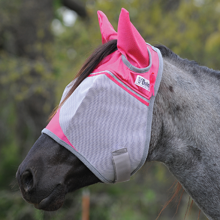Cashel Crusader Fly Mask- Standard with Ears - West 20 Saddle Co.