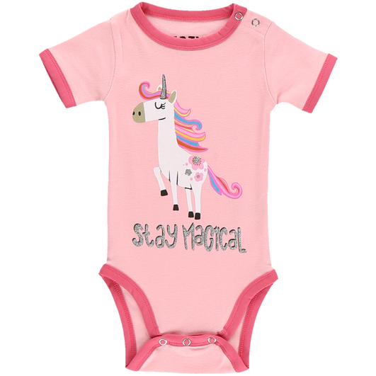 Lazy One Stay Magical Infant Creeper Onesie