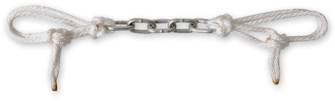Martin String and Dog Link Chain Curb Strap