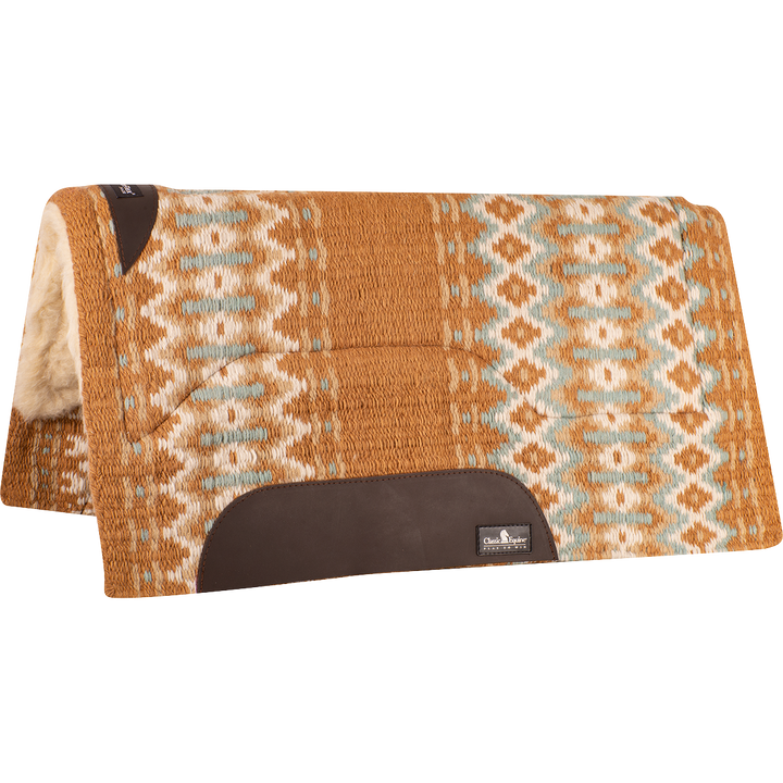 Classic Equine Sensorflex Wool Top Pad: 34"x38" - West 20 Saddle Co.