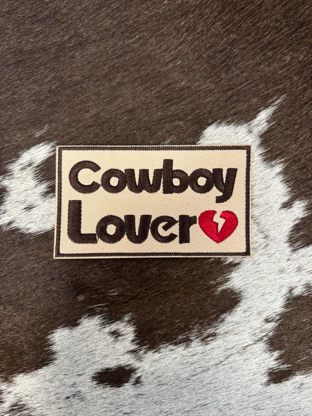 Rodeo Hippie Cowboy Lover Patch