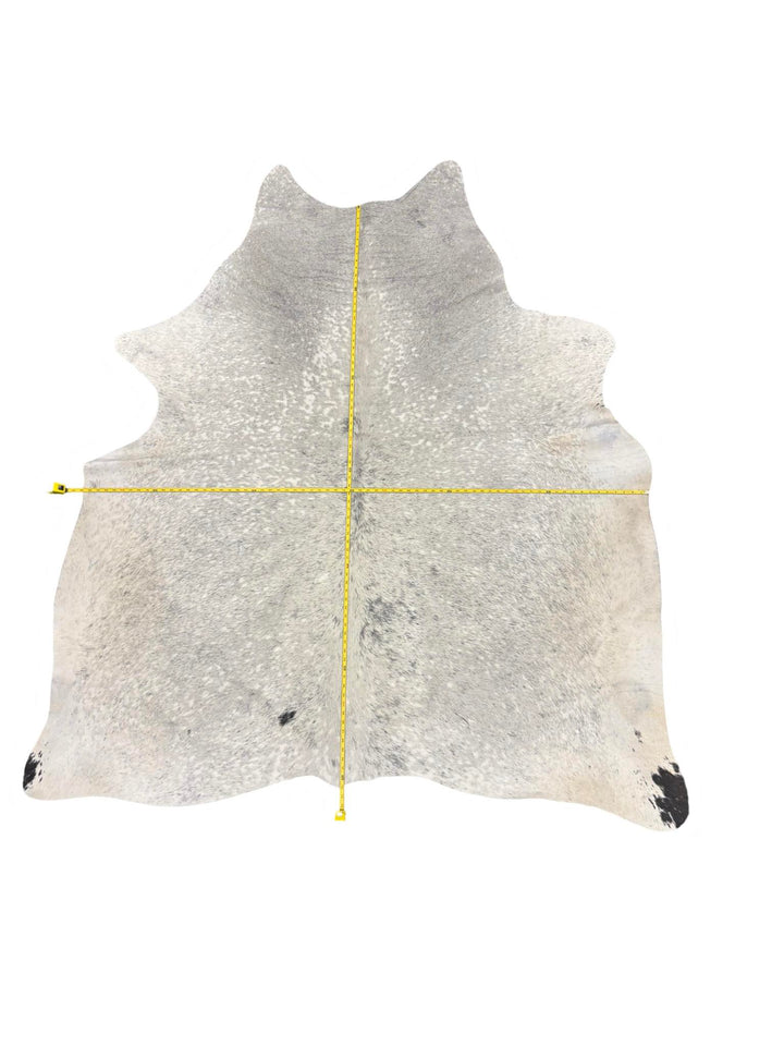 White and Black Speckled Cowhide