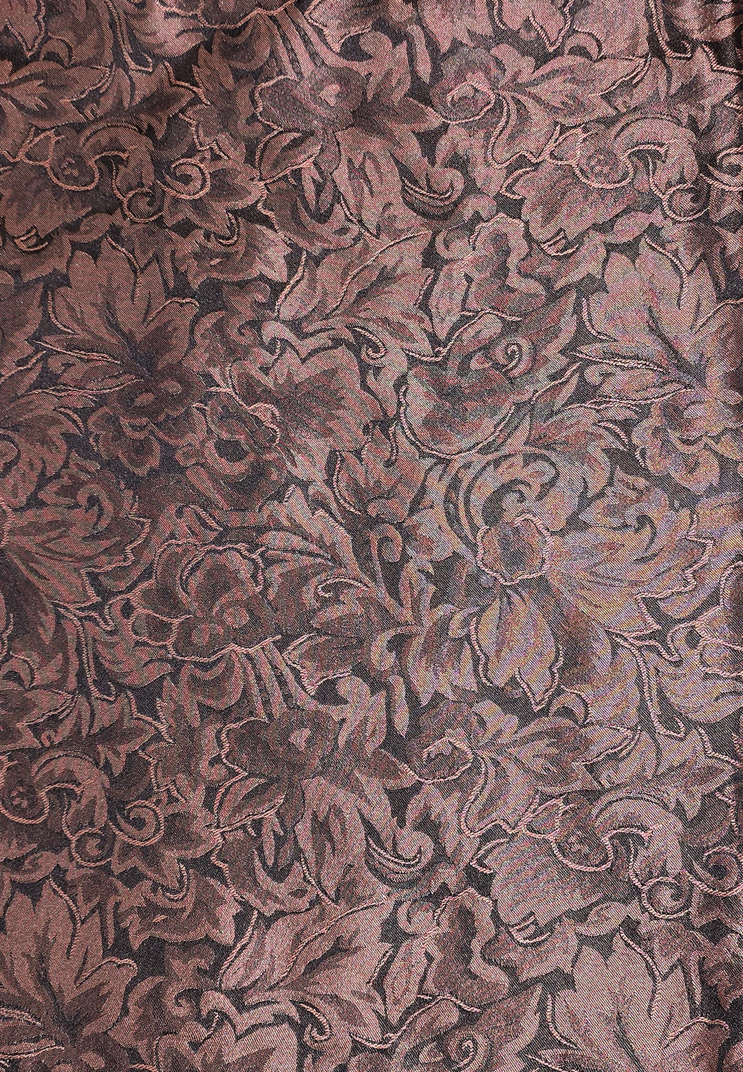 Wyoming Traders Cranberry Baroque Silk Wild Rag