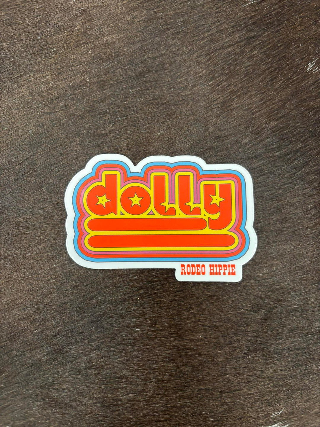 Rodeo Hippie Dolly Sticker