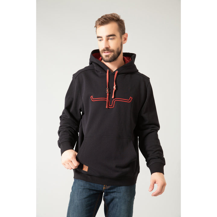 Kimes Ranch Men's Black Fast Talker Hoodie