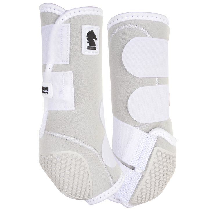 Classic Equine Flexion Legacy2 Support Boots-Hind White