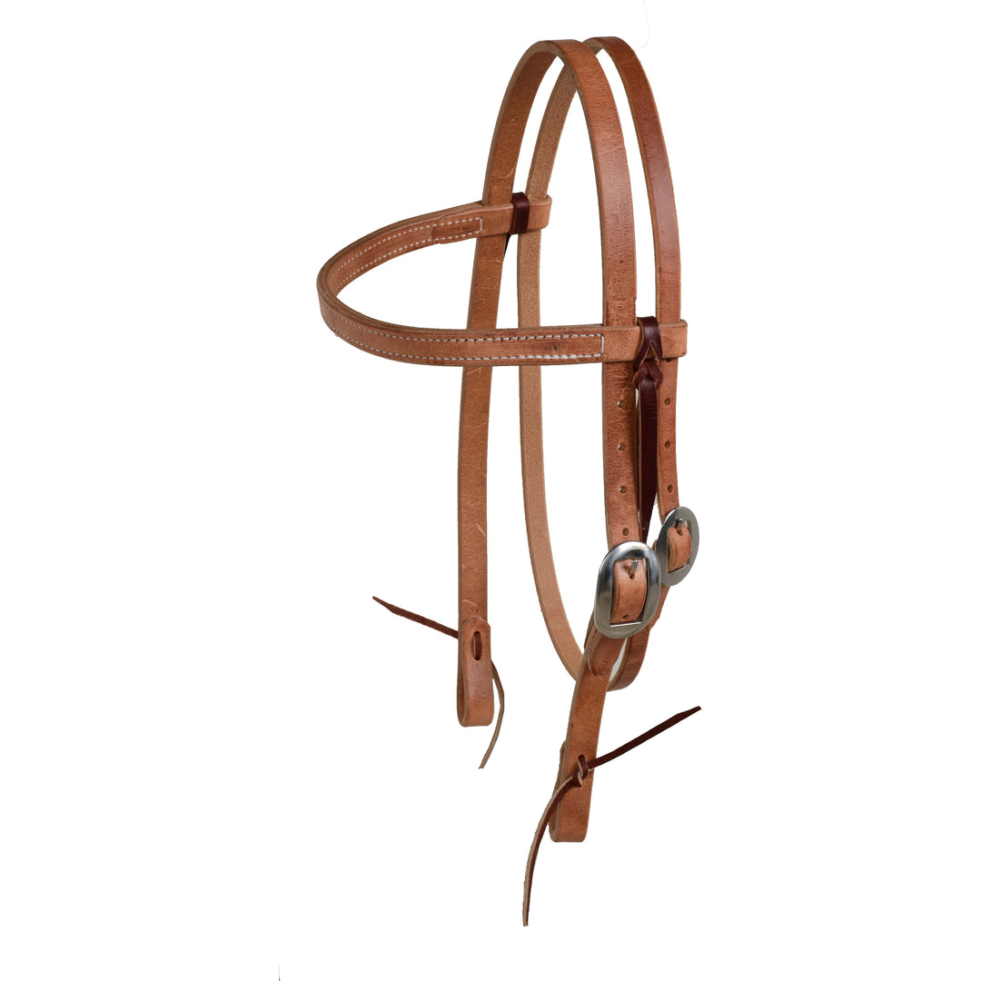 Berlin Custom Leather Herman Oak Browband Headstall